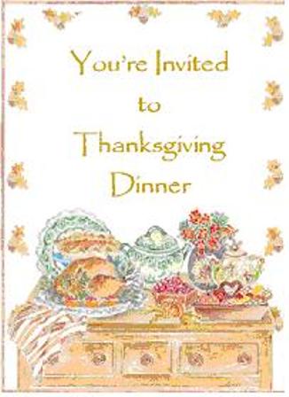 thanksgiving invitation